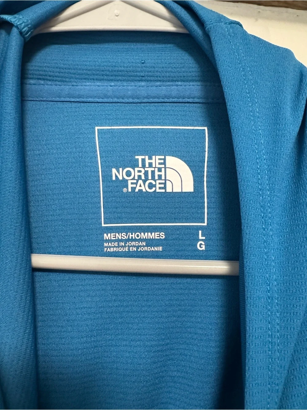 The North Face Bright Teal Men's Hooded Pullover